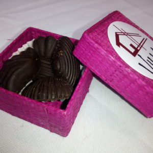CHOCOLAT NOIR 70% - BOITE A BIJOU CARRÉ