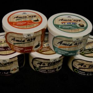 PACK 5 PÂTES A TARTINER - FROMAGE FONDU & CREAM CHEESE MALAGASY