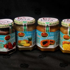 PACK 4 CONFITURES ALLÉGÉES BIO MALAGASY - CODAL