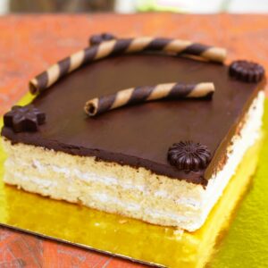 GÂTEAU AU CHOCOLAT ET VANILLE DE MADAGASCAR (4-6 PERS.)