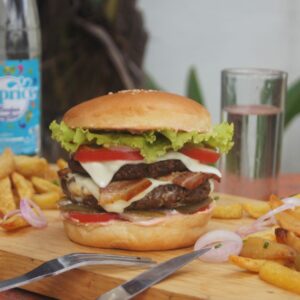 DOUBLE HAMBURGER IBIZA