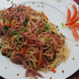 MIN-SAO AU BOEUF OU AU POULET