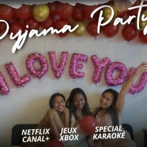 PACK PYJAMA PARTY - 6 PERS.