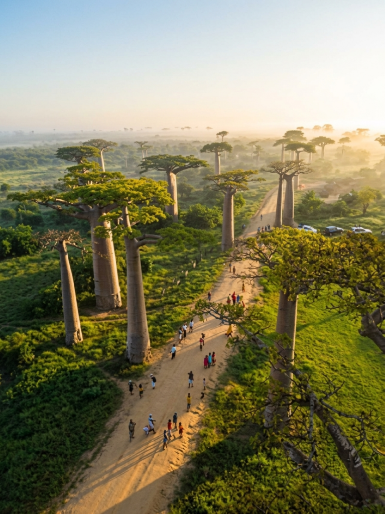 ALLÉE DES BAOBABS - MADAGASCAR