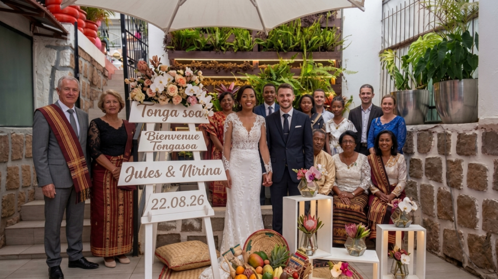 MARIAGE FRANCO MALAGASY MADAGASCAR