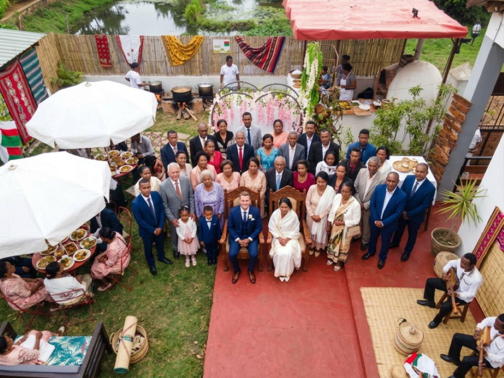 MARIAGE FRANCO MALAGASY MADAGASCAR